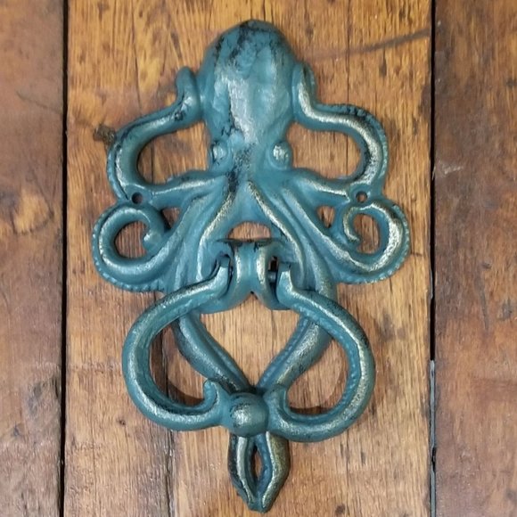 Other - Brand New! 7" Octopus Door Knocker Coastal